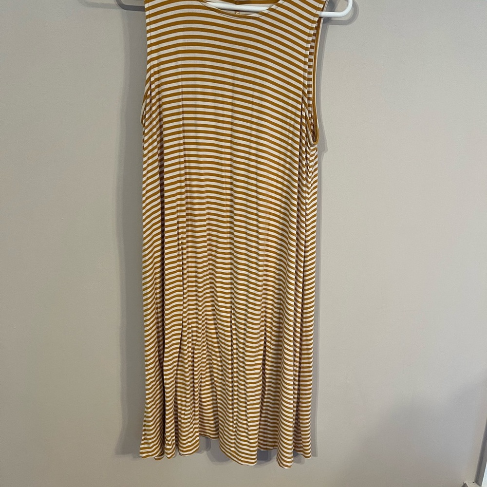 Striped Sleeveless Dress
